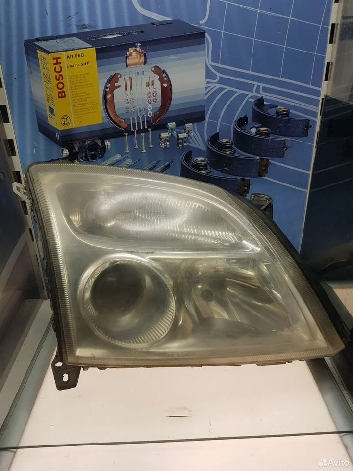 Фара передняя r для opel vectra c 2002-2005