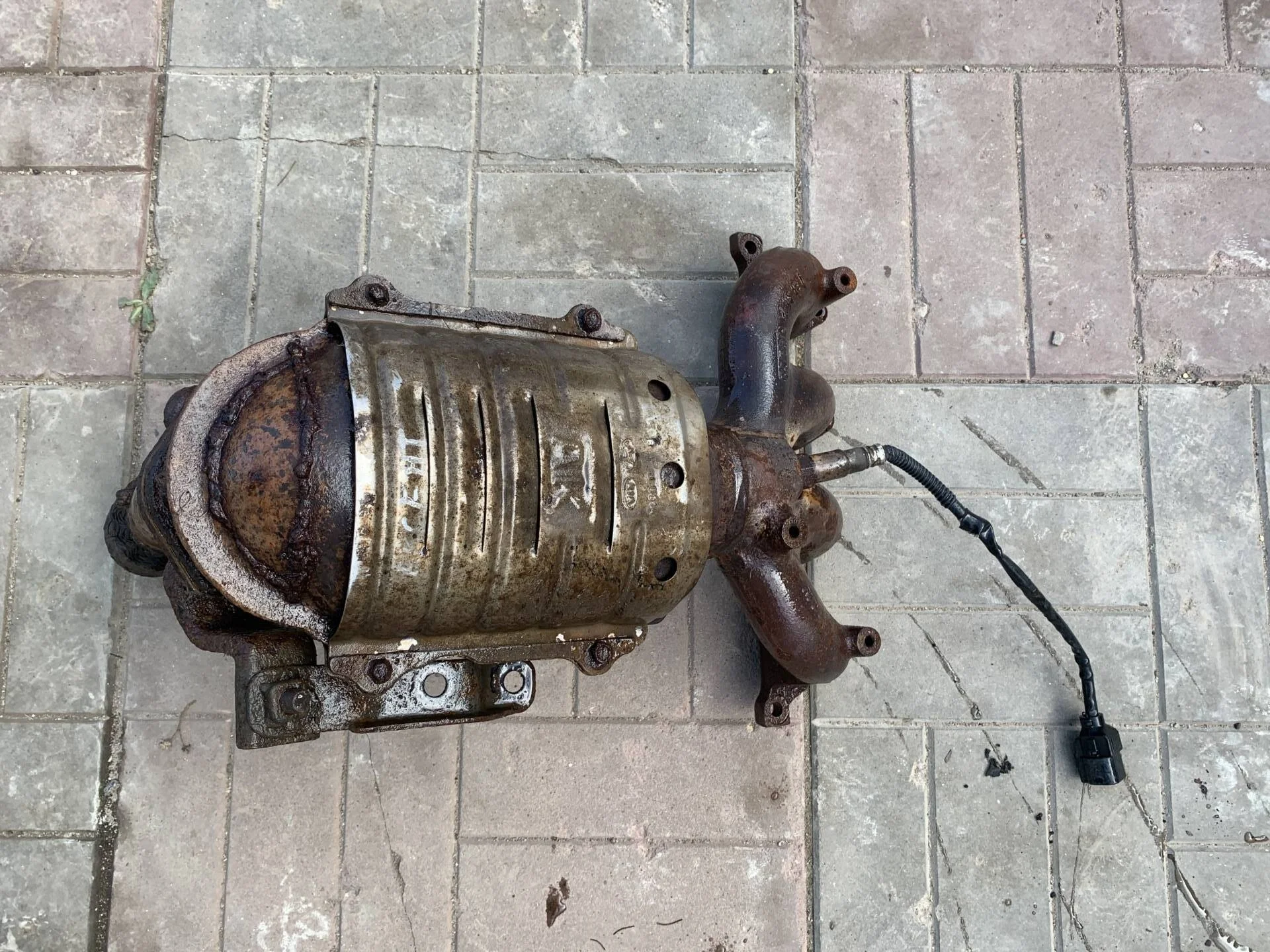 Коллектор выпускной Hyundai Accent 1999-2012г