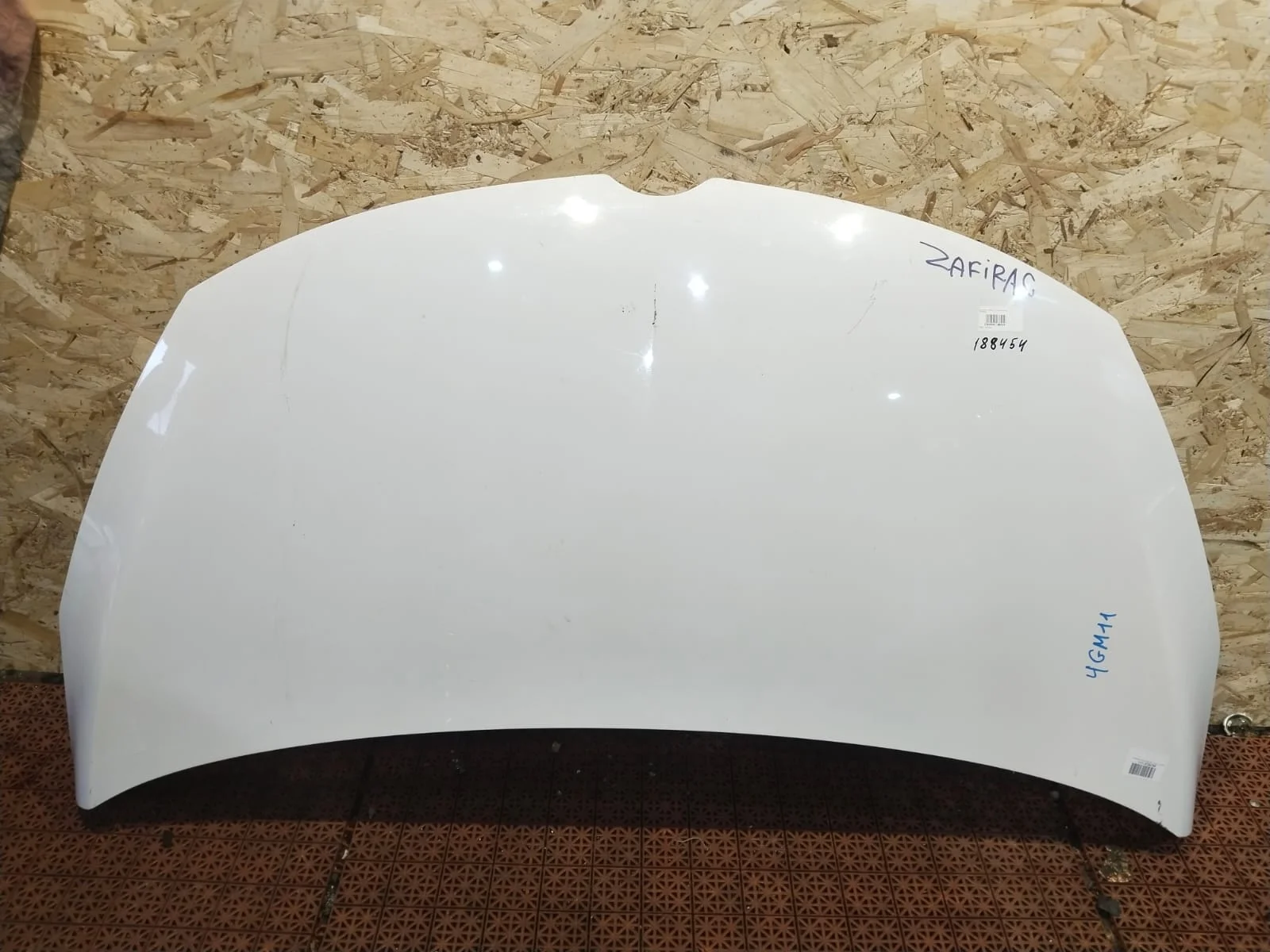 Капот OPEL ZAFIRA C 2013- белый б/у ZAFIRA C(2013-2019)