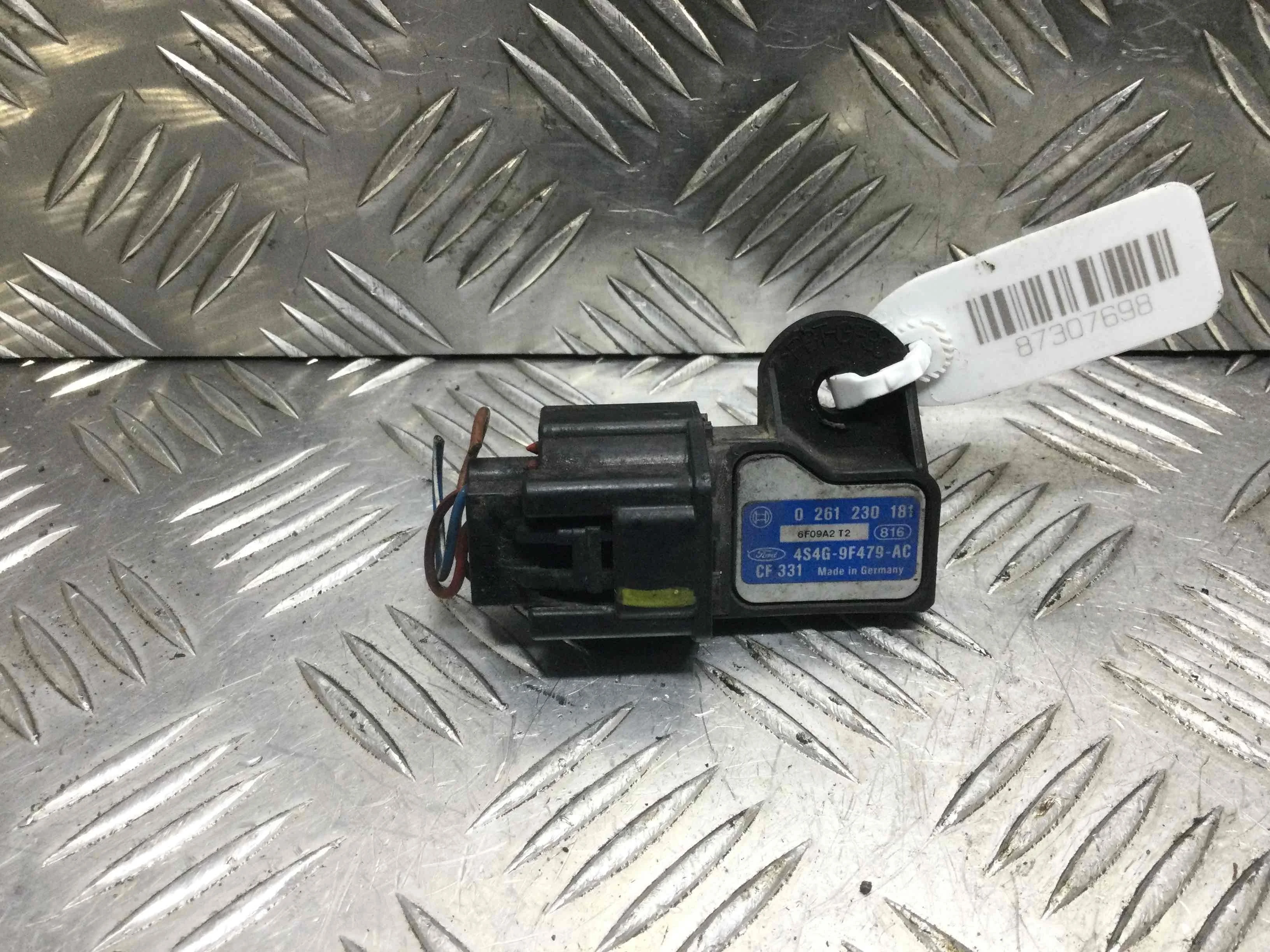 Датчик абсолютного давления Mazda 6 6 I (GG,GY) 2002 - 2007 бензин 2.0 i Механика Универсал