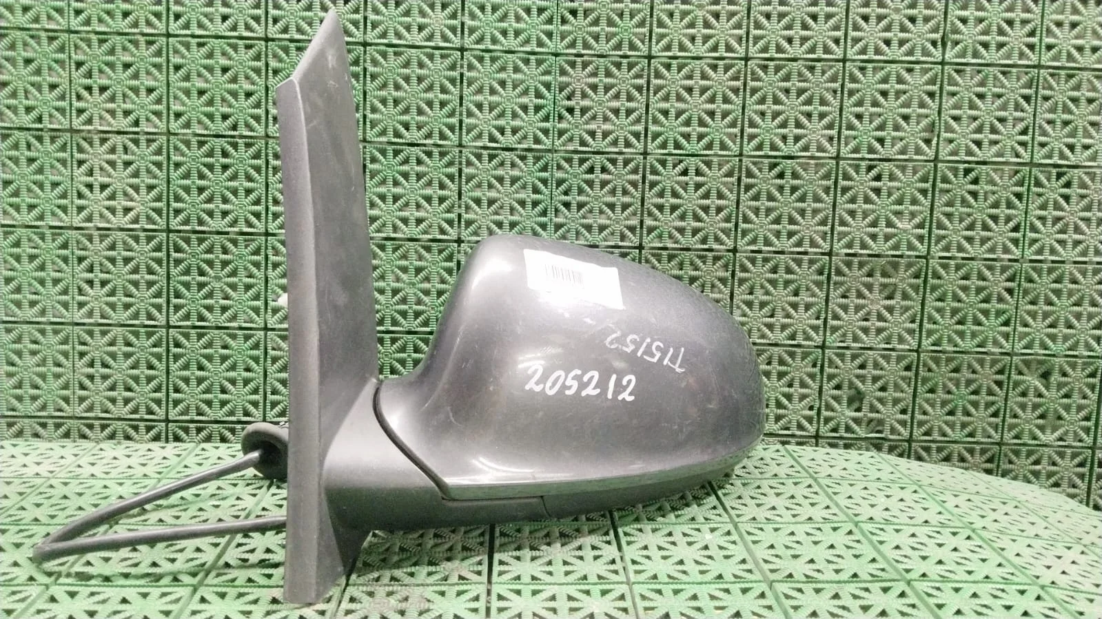 Зеркало OPEL ASTRA J 2010- левое электрическое 5 контактов чёрное б/у ASTRA J(2009-2017)