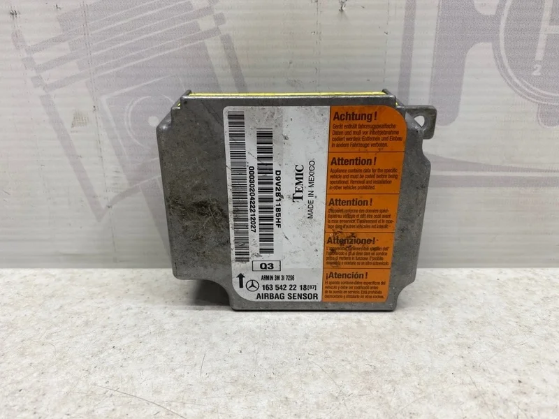 Блок srs Mercedes-benz ML 2002 W163