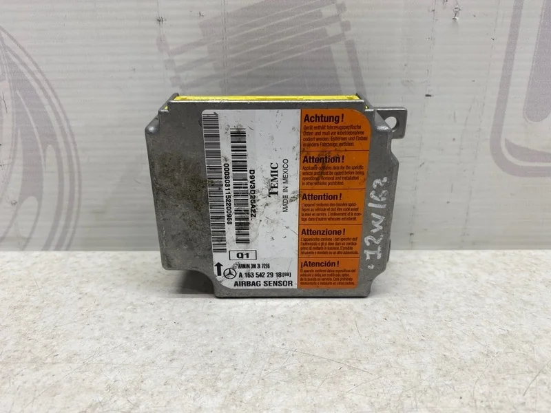 Блок srs Mercedes-benz ML 2003 W163