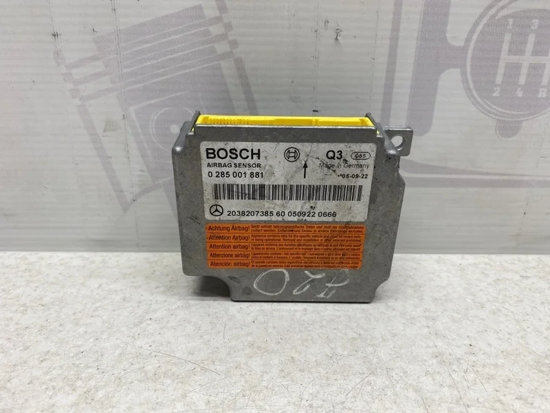 Блок srs Mercedes-benz 2005 W203