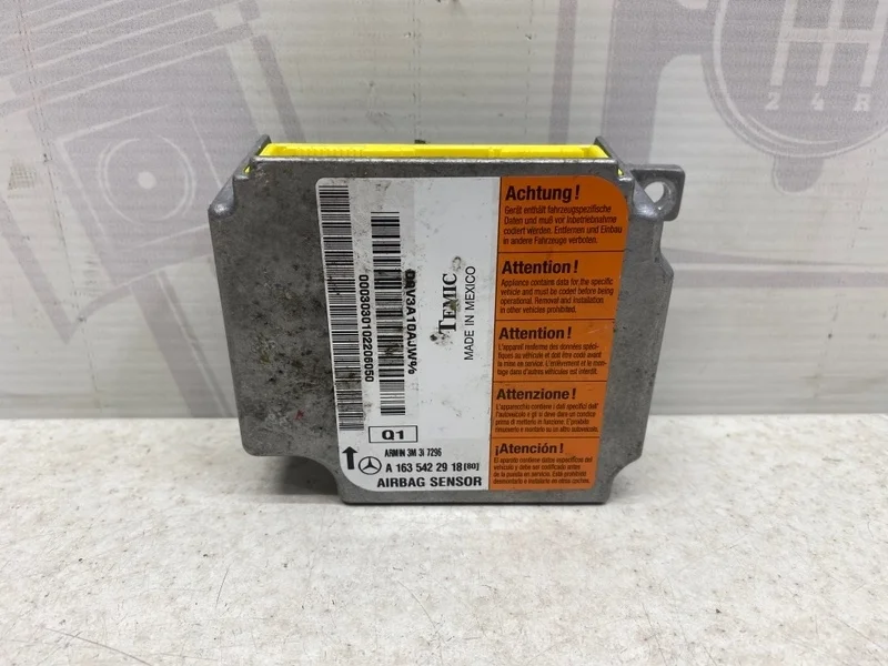 Блок srs Mercedes-benz ML 2003 W163