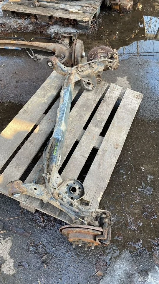 Задняя балка в сборе киа пиканто 2 поколение