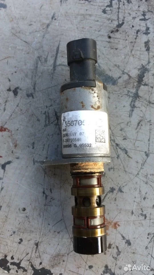 Электромагнитный клапан положения распредвала опел