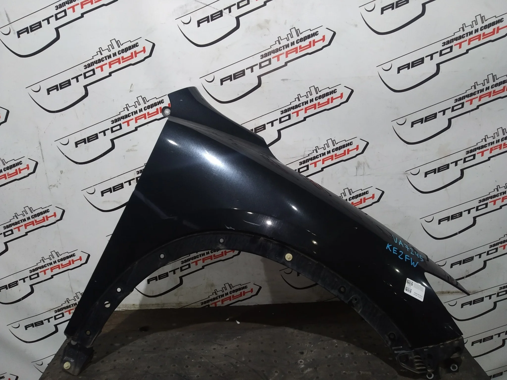 КРЫЛО MAZDA KD5352111A ПЕРЕД ПРАВО черный, 16W VA7245