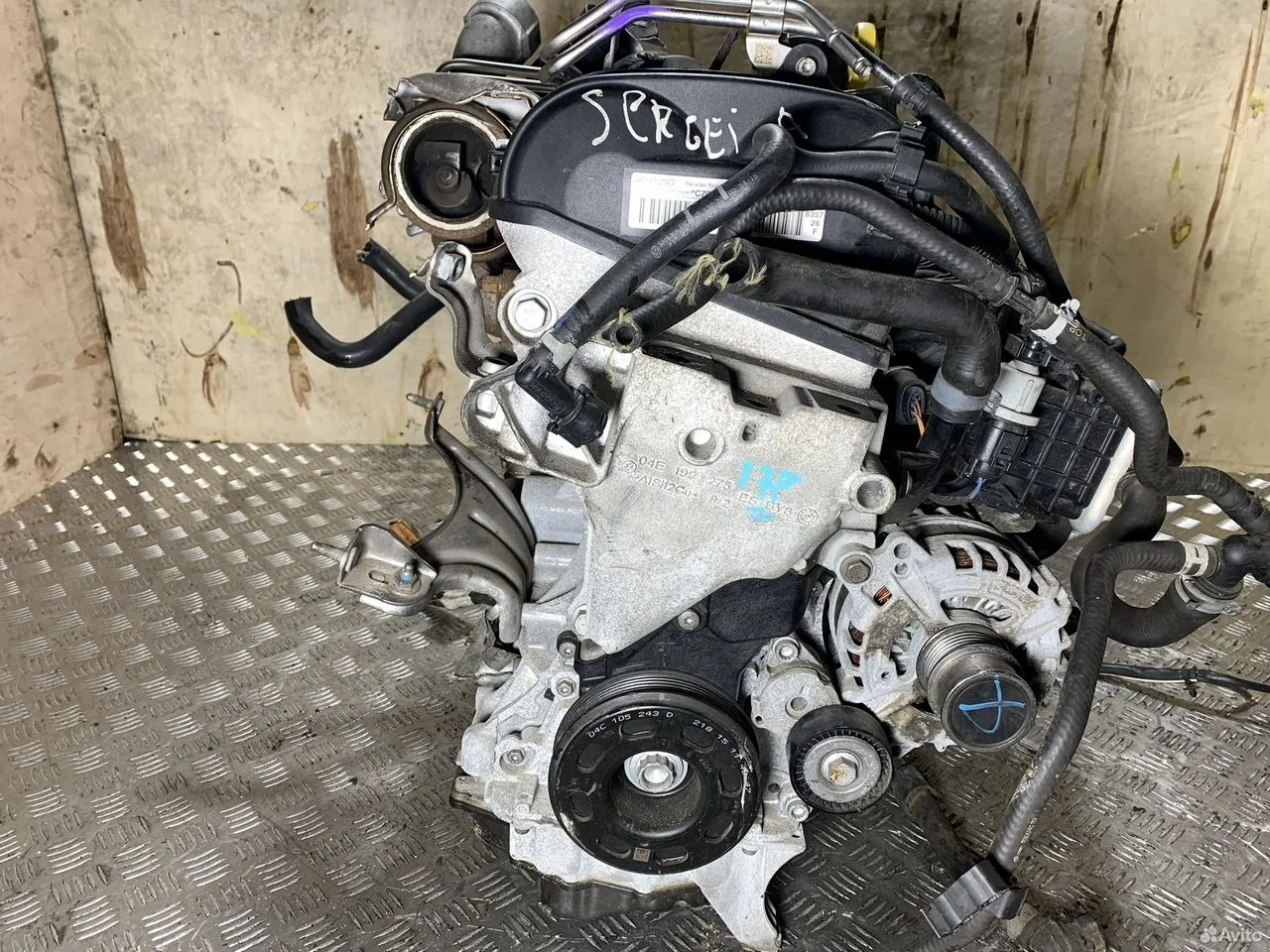 Двигатель 1.4 chp chpa skoda octavia vw golf