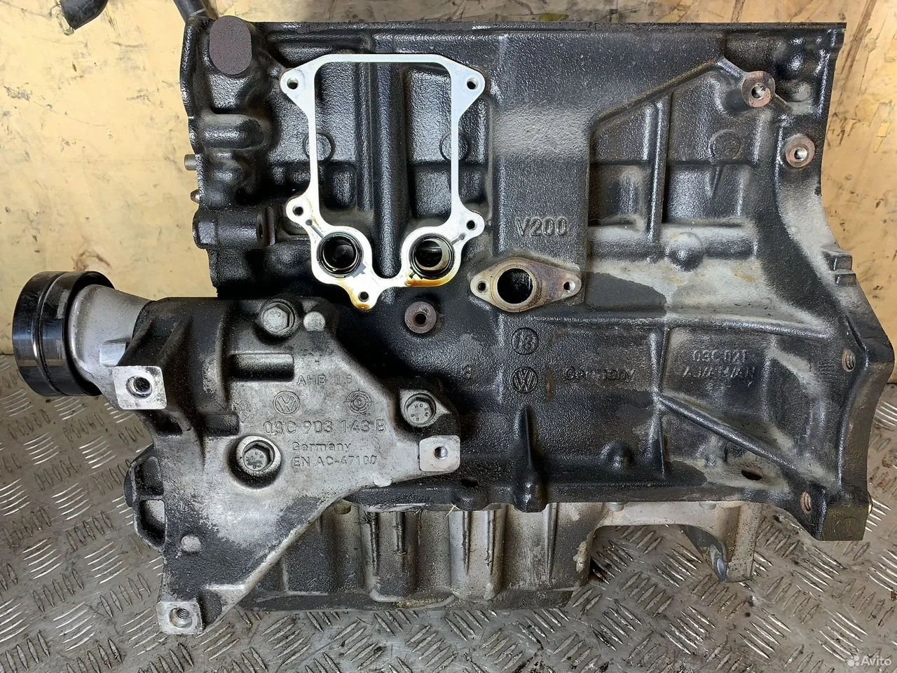 Блок двигателя 1.4 cava vw golf tiguan jetta