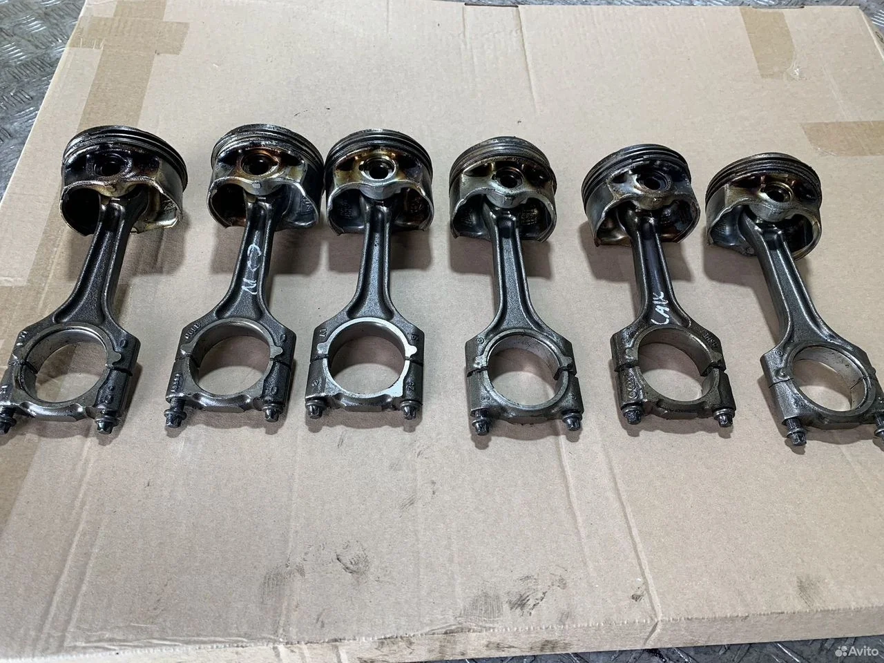 Шатун 2.0 bvy bvz vw audi skoda octavia 06d198401