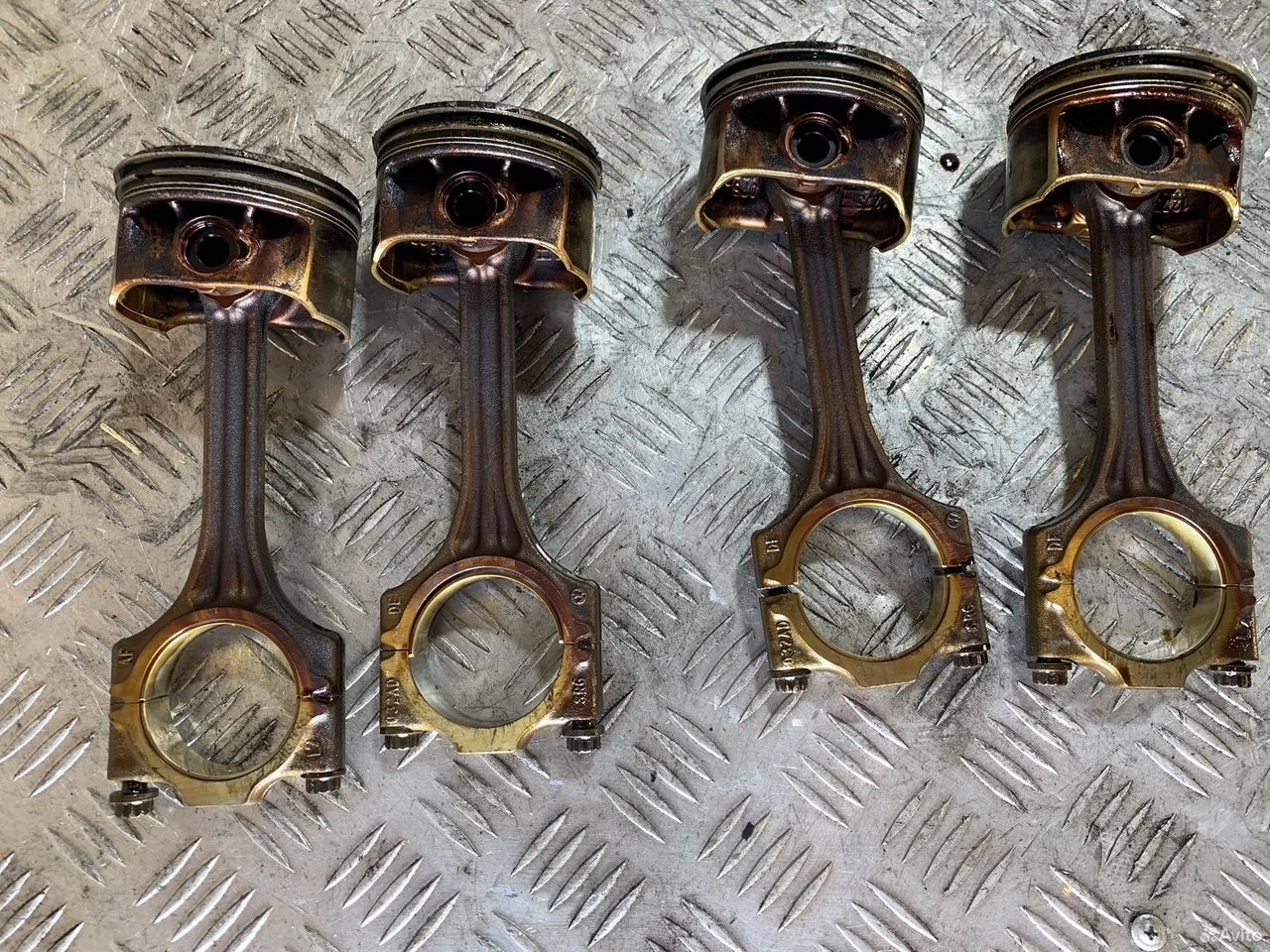 Шатун 1.4 bca bud cgg vw golf skoda 036198401g