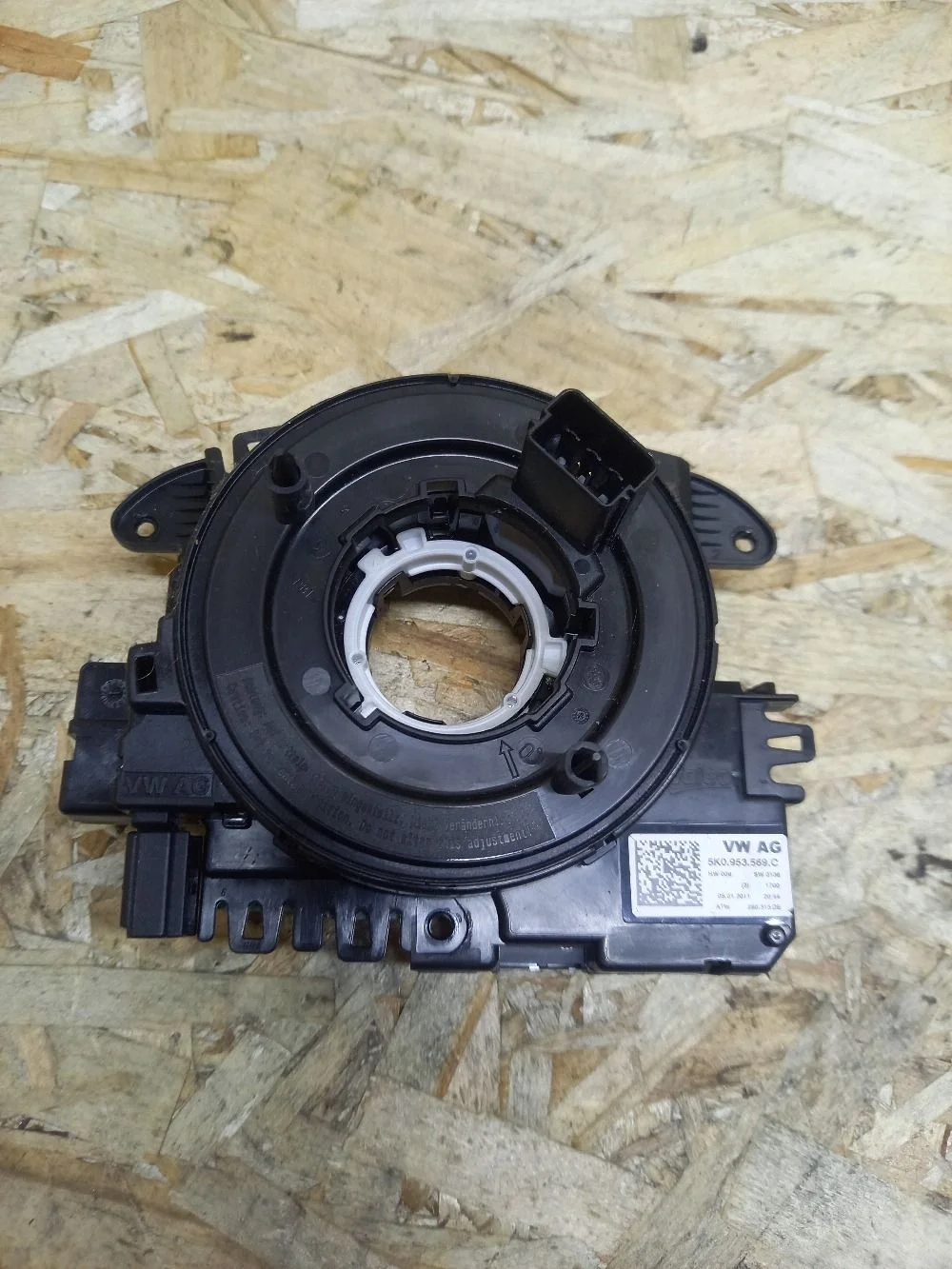 Подрулевой шлейф Skoda Octavia II рестайлинг (2008—2013) 2012 3U/F8K