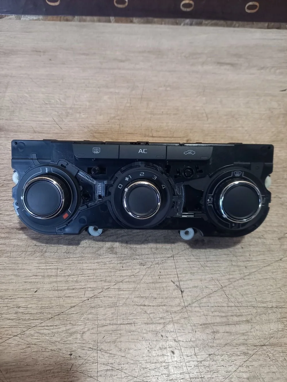 Блок управления отопителем Skoda Octavia II рестайлинг (2008—2013) 2012 3U/F8K