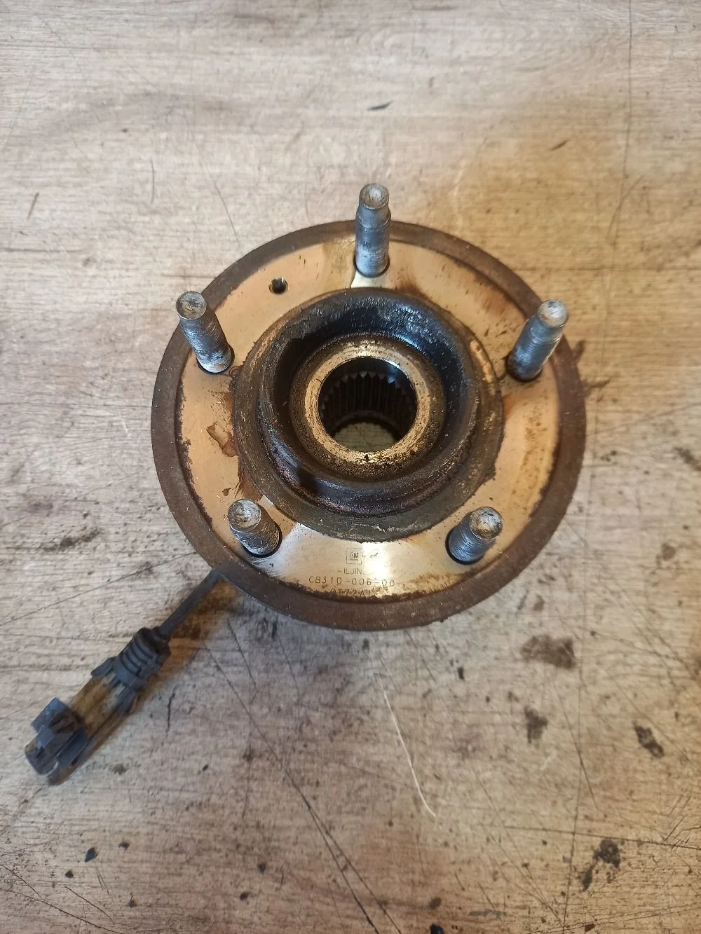 Ступица передняя Opel Antara I рестайлинг (2010—2017) 2012 SUMMIT WHITE (OP 40R)