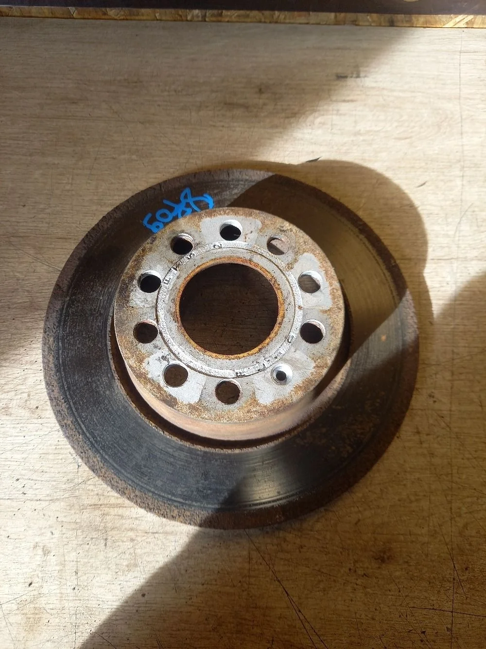 Диск тормозной задний Skoda Octavia II рестайлинг (2008—2013) 2012 3U/F8K