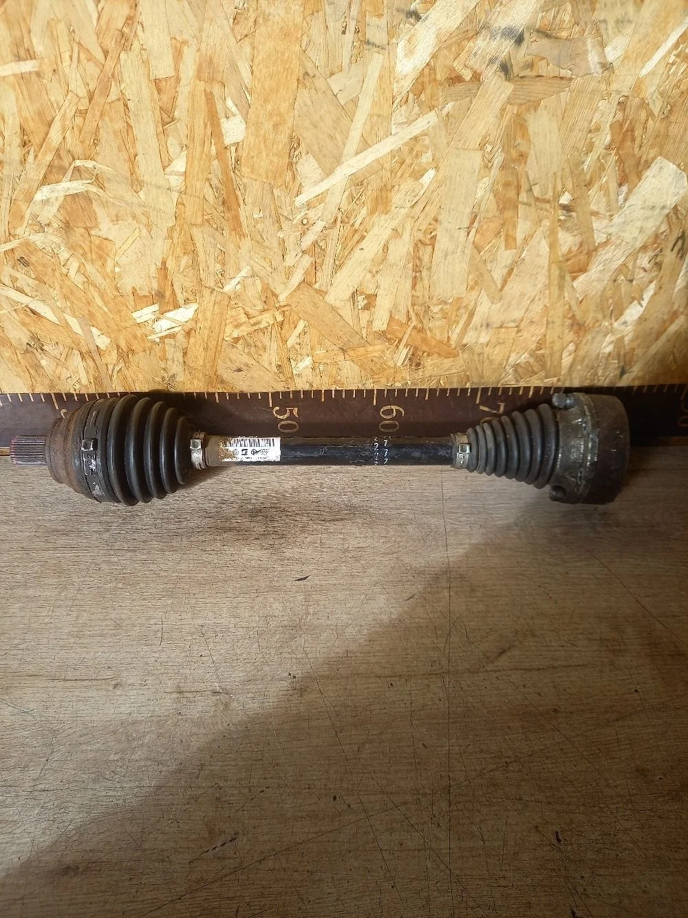 Привод левый (полуось) Skoda Octavia II рестайлинг (2008—2013) 2012 3U/F8K