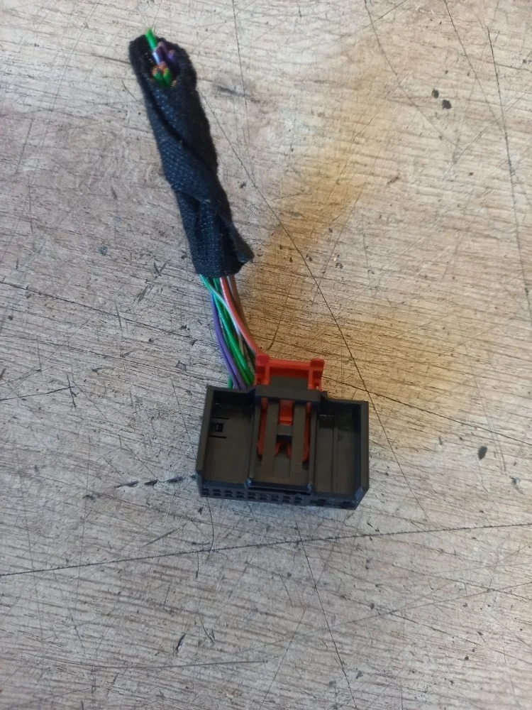 Разъем Skoda Octavia II рестайлинг (2008—2013) 2011