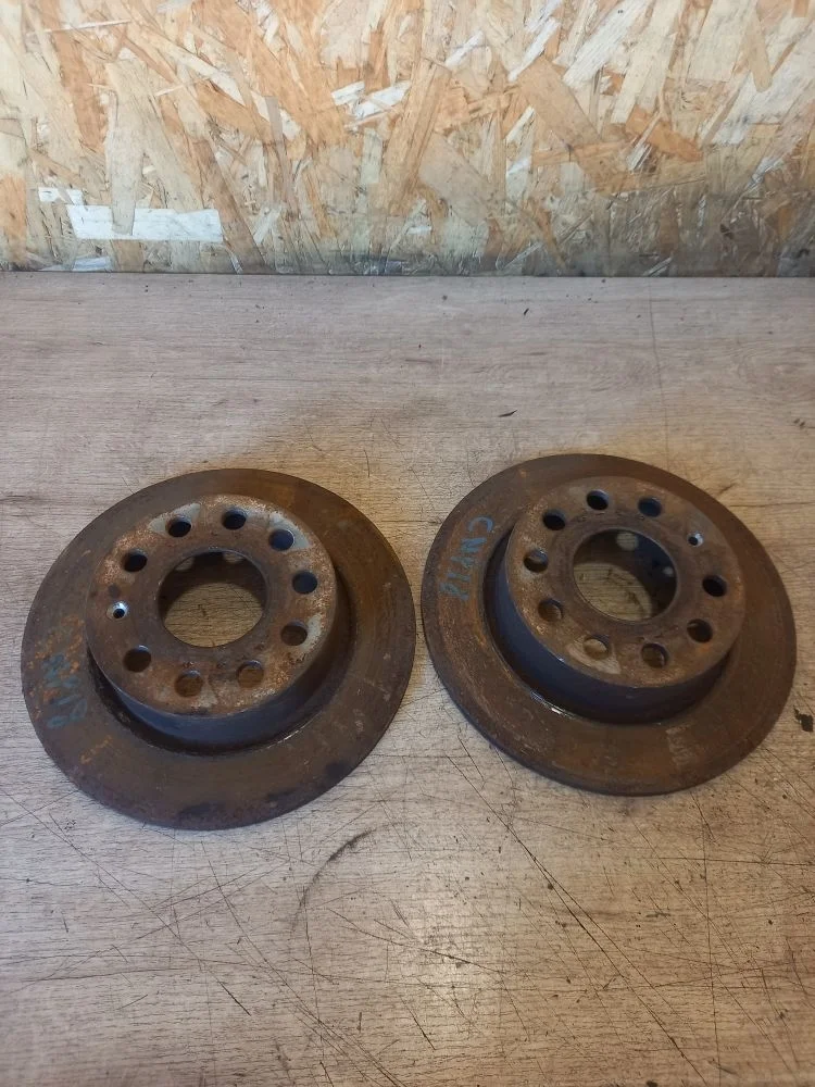 Диск тормозной задний Skoda Octavia II рестайлинг (2008—2013) 2013 2G