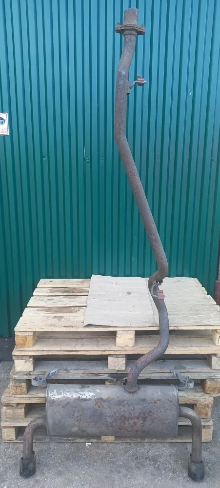 Глушитель основной Ford Kuga II (2012—2016) 2013 Серебристый металлик