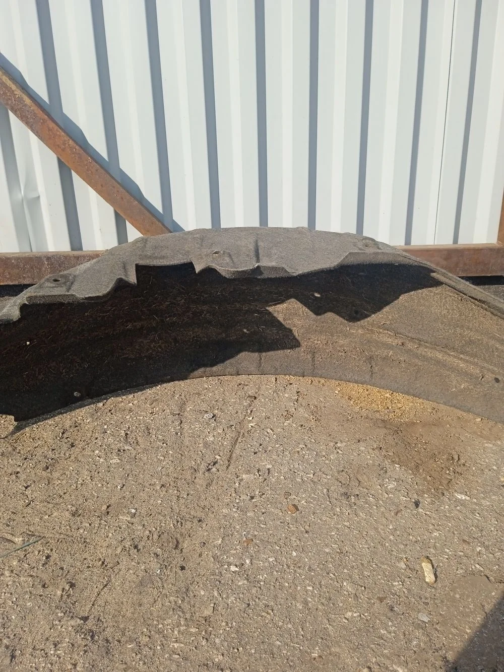 Локер задний левый Peugeot 4007 I (2007—2012) 2009 СЕРАЯ ЭМАЛЬ