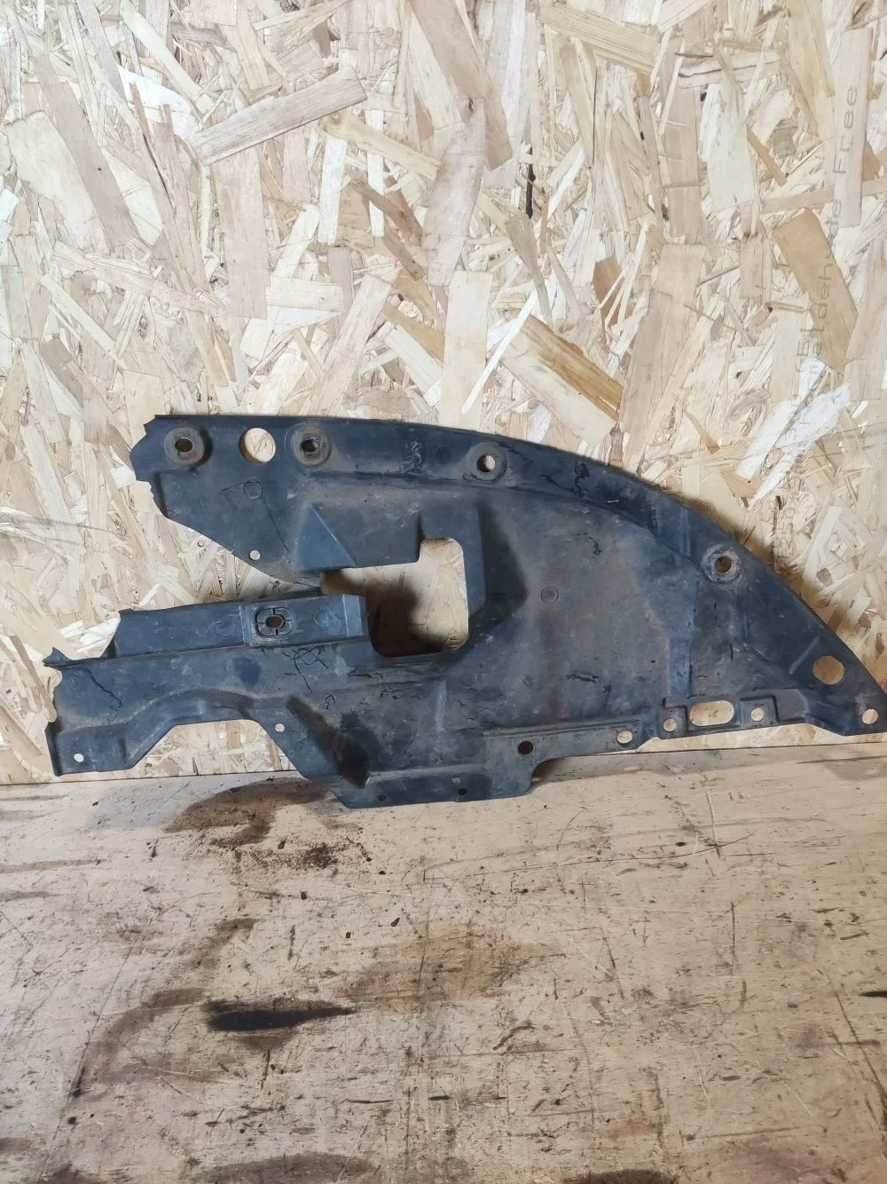 Пыльник двигателя Peugeot 4007 I (2007—2012) 2009 KTR - СЕРАЯ ЭМАЛЬ PILBARA (ПИЛЬБ