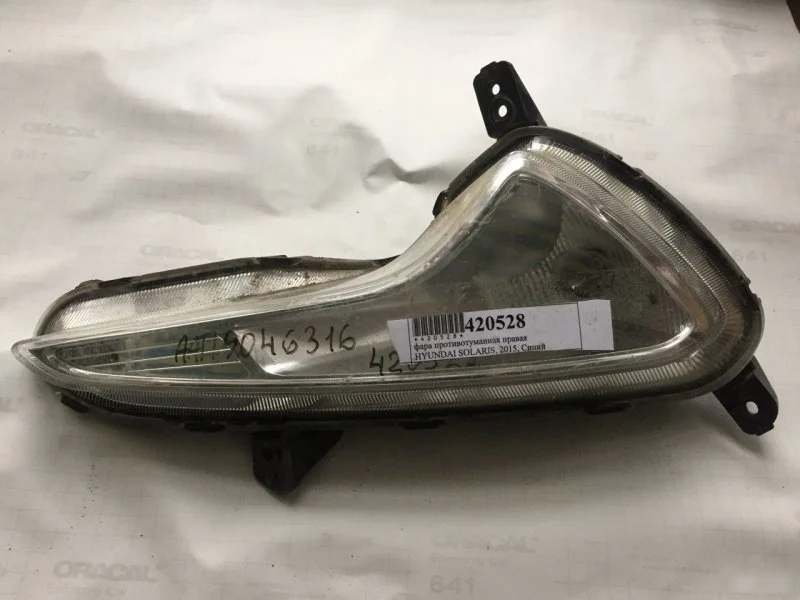 Фара противотуманная Hyundai Solaris 922024L600, правая
