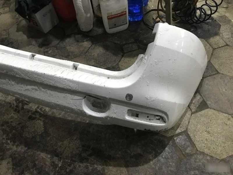 Бампер Лада Ларгус 8450000256, задний