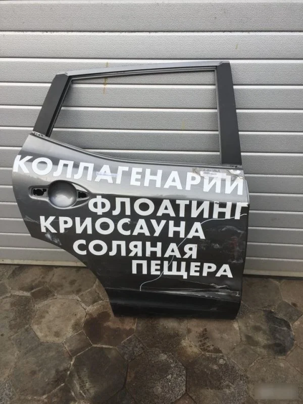 Дверь Nissan Qashqai H21004EAMA J11, задняя правая
