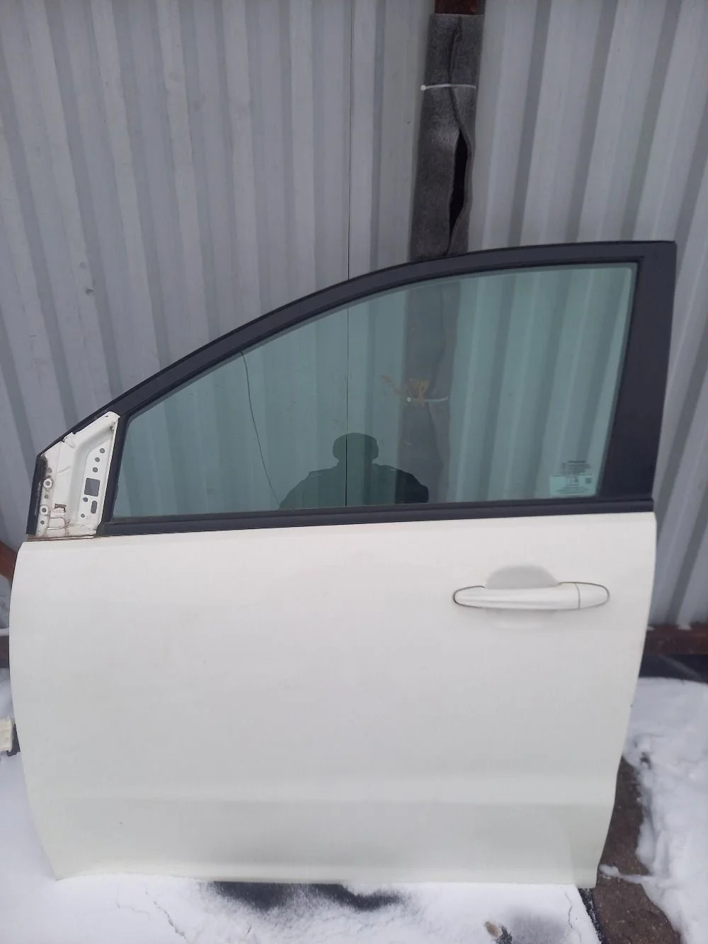Дверь передняя левая SsangYong Actyon II рестайлинг (2013—2021) 2015 белый
