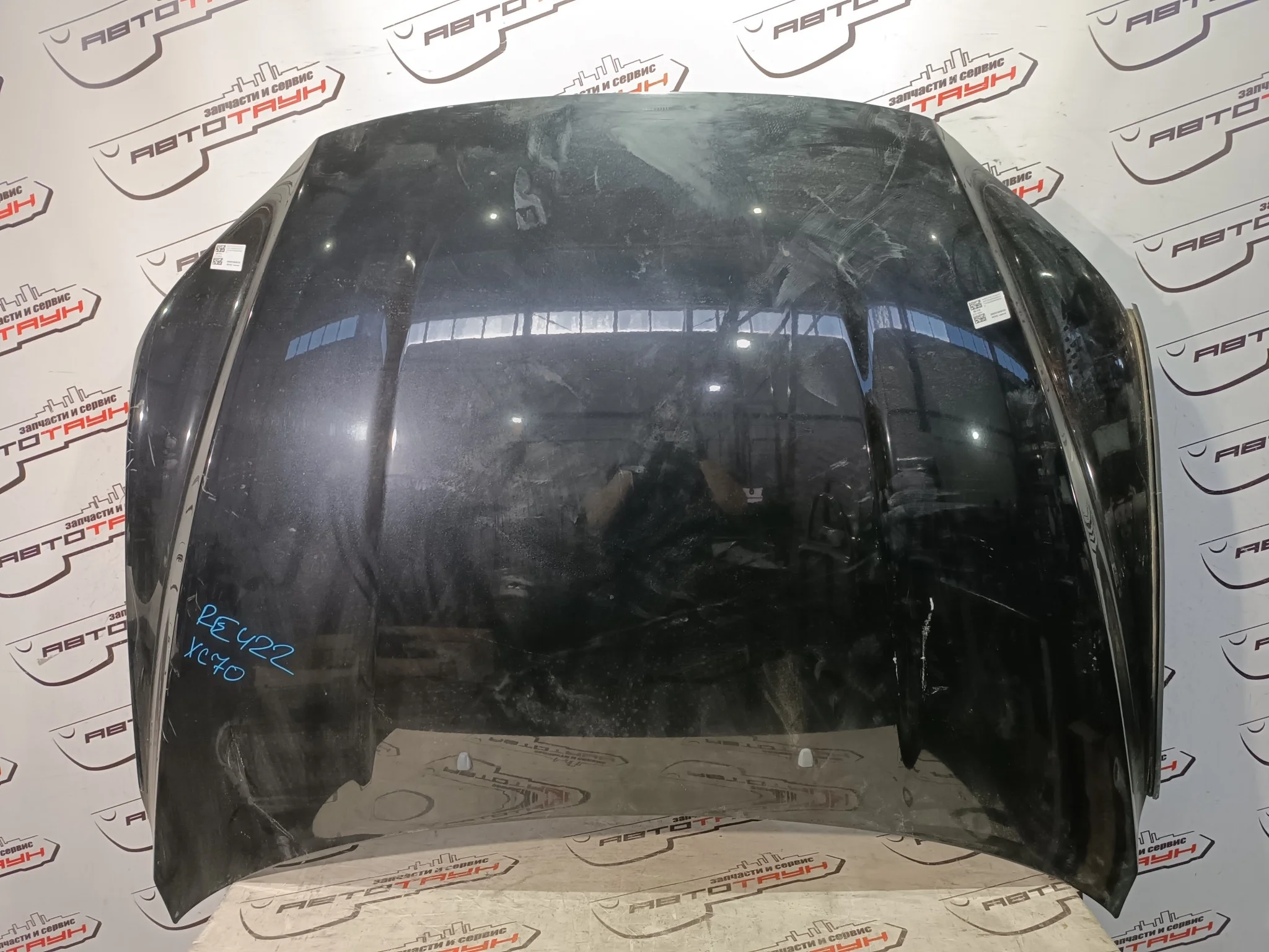 КАПОТ VOLVO S80 V70 XC70 AS BW BZ 31371418 АЛЮМИНИЕВЫЙ черный RE422