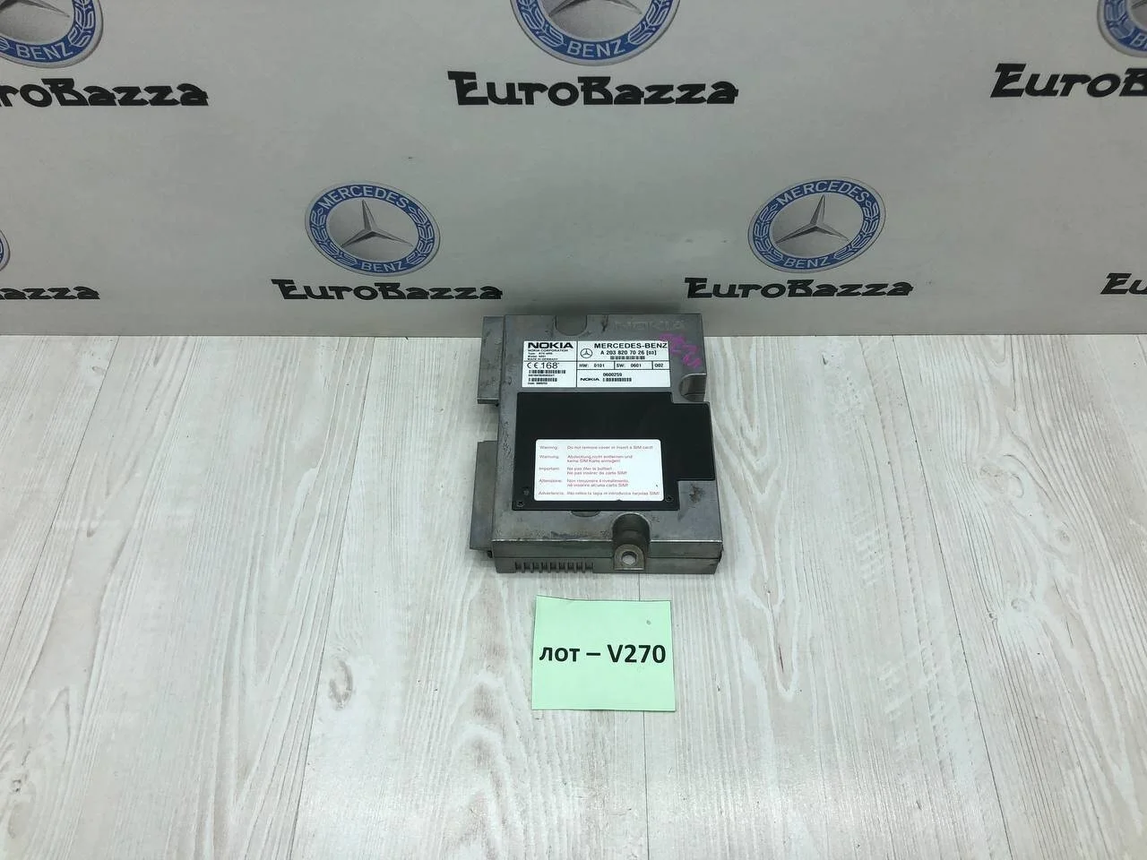 Блок управления телефоном Mercedes R230