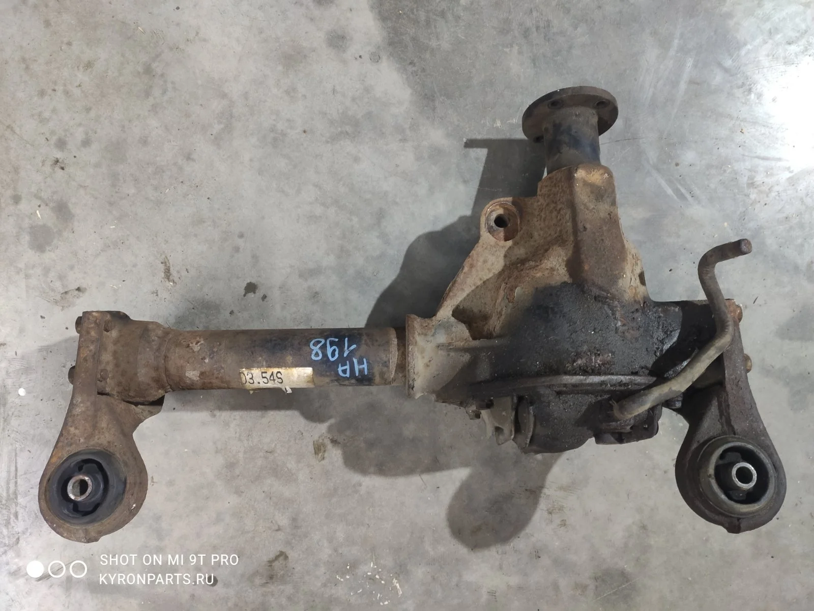 Мост 3.54 SsangYong Kyron 2009 D130