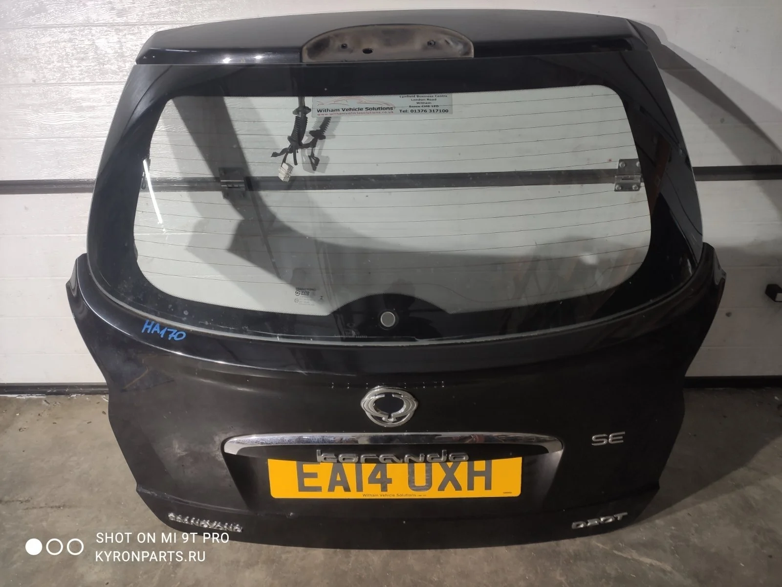 Крышка (задняя дверь) багажника SsangYong Actyon 2014 C200