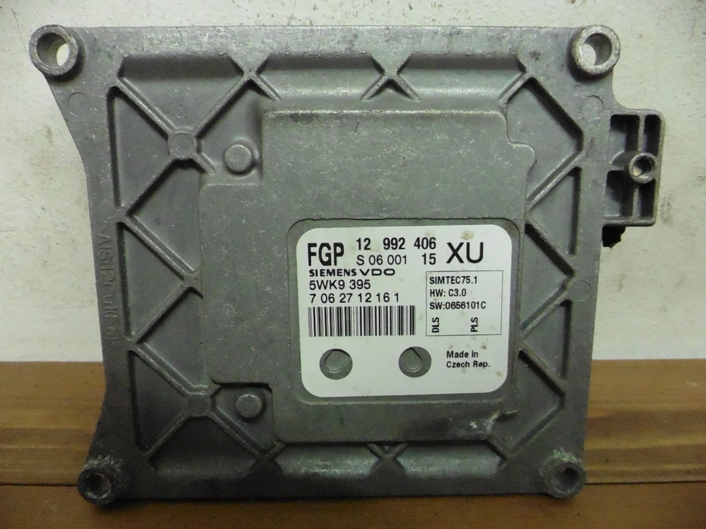 ЭБУ ДВС Simtec 75.1 Z18XER 12992406 Астра Н,Зафира