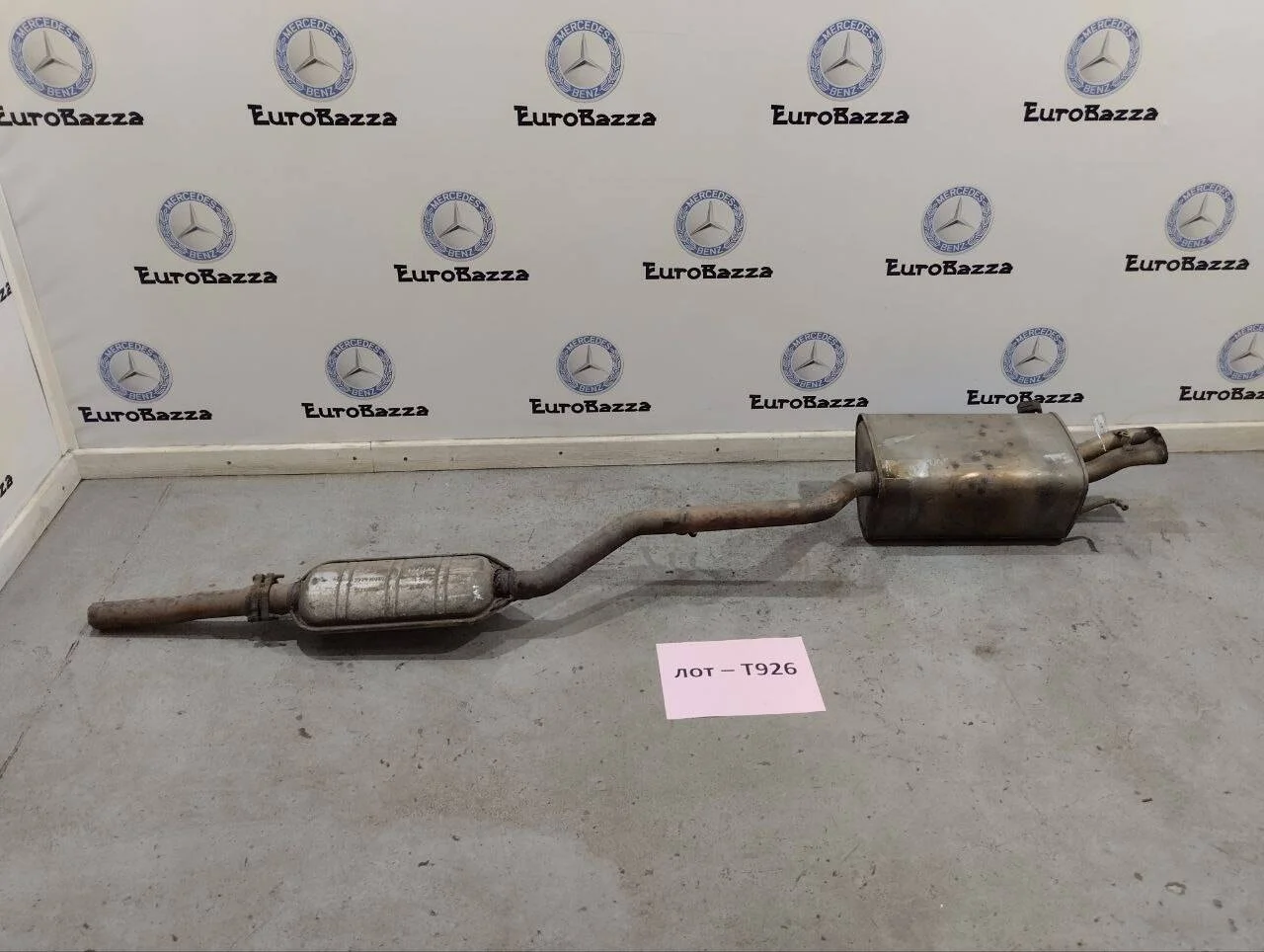 Выхлопная труба Mercedes W203