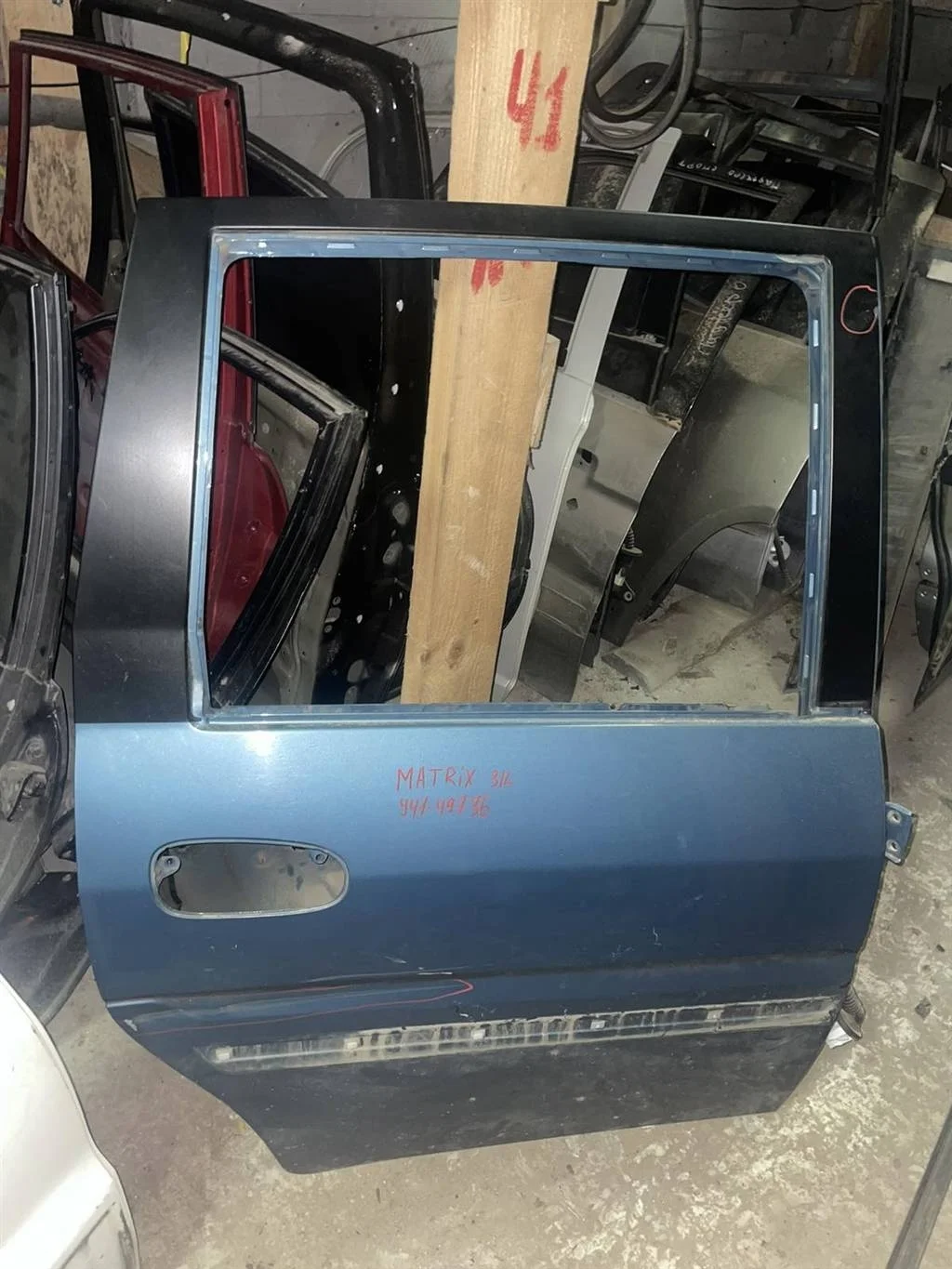 Дверь задняя правая Hyundai Matrix I (2001—2005)