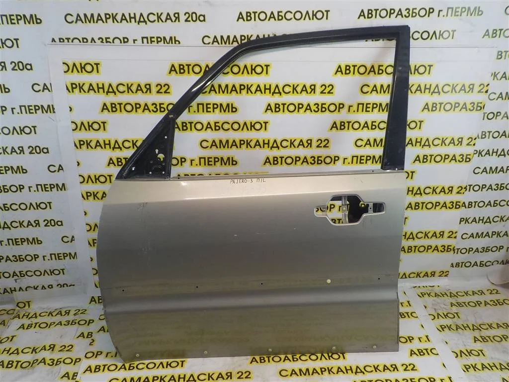 Дверь передняя левая Mitsubishi Pajero III (1999—2003)