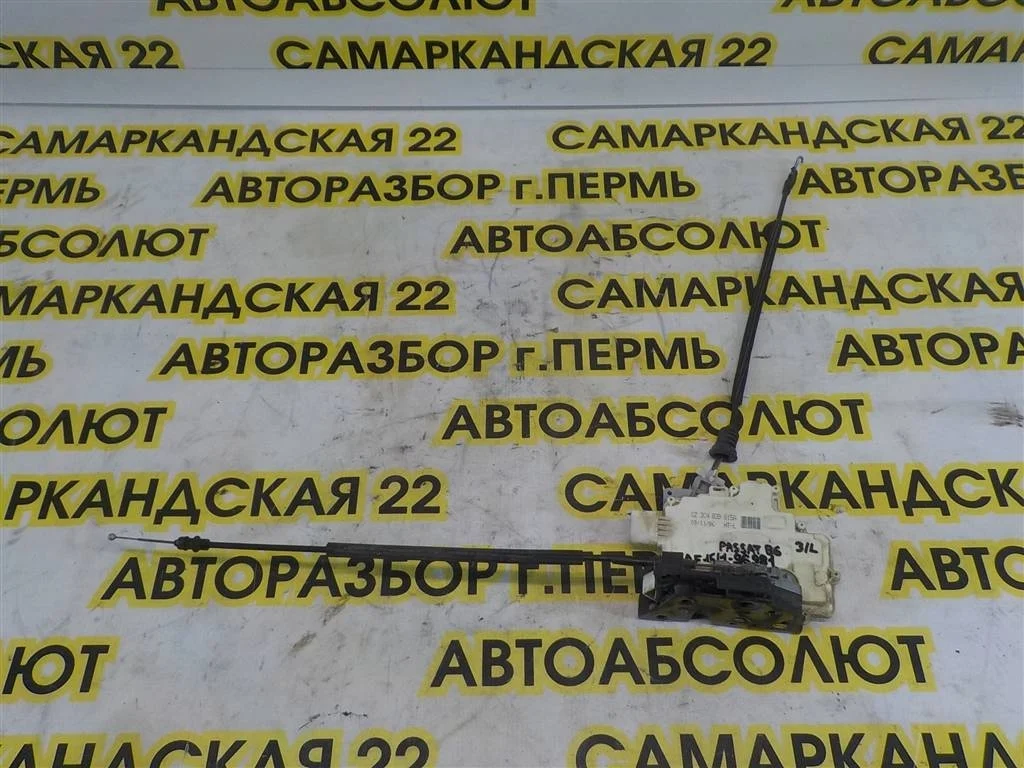 Замок двери задней левой Volkswagen Passat B6 (2005—2010)