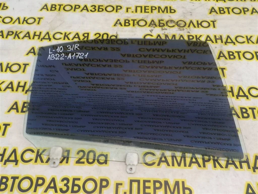 Стекло двери задней правой Mitsubishi Lancer X (2007—2010)