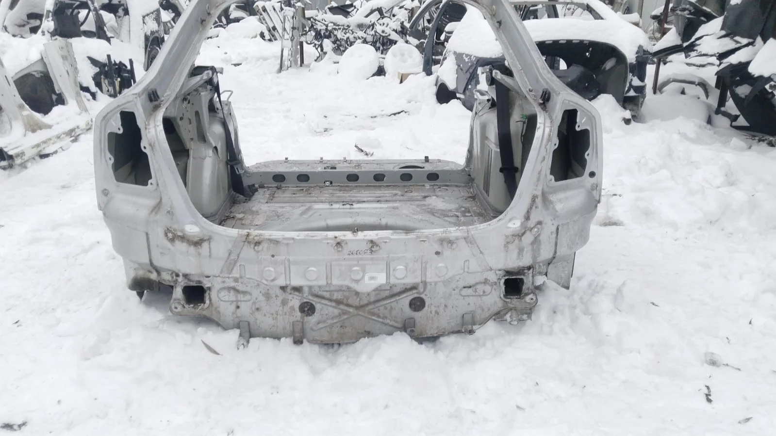 Панель кузова SKODA OCTAVIA 1Z 2004- задняя серебро б/у OCTAVIA 1Z(2004-2012)