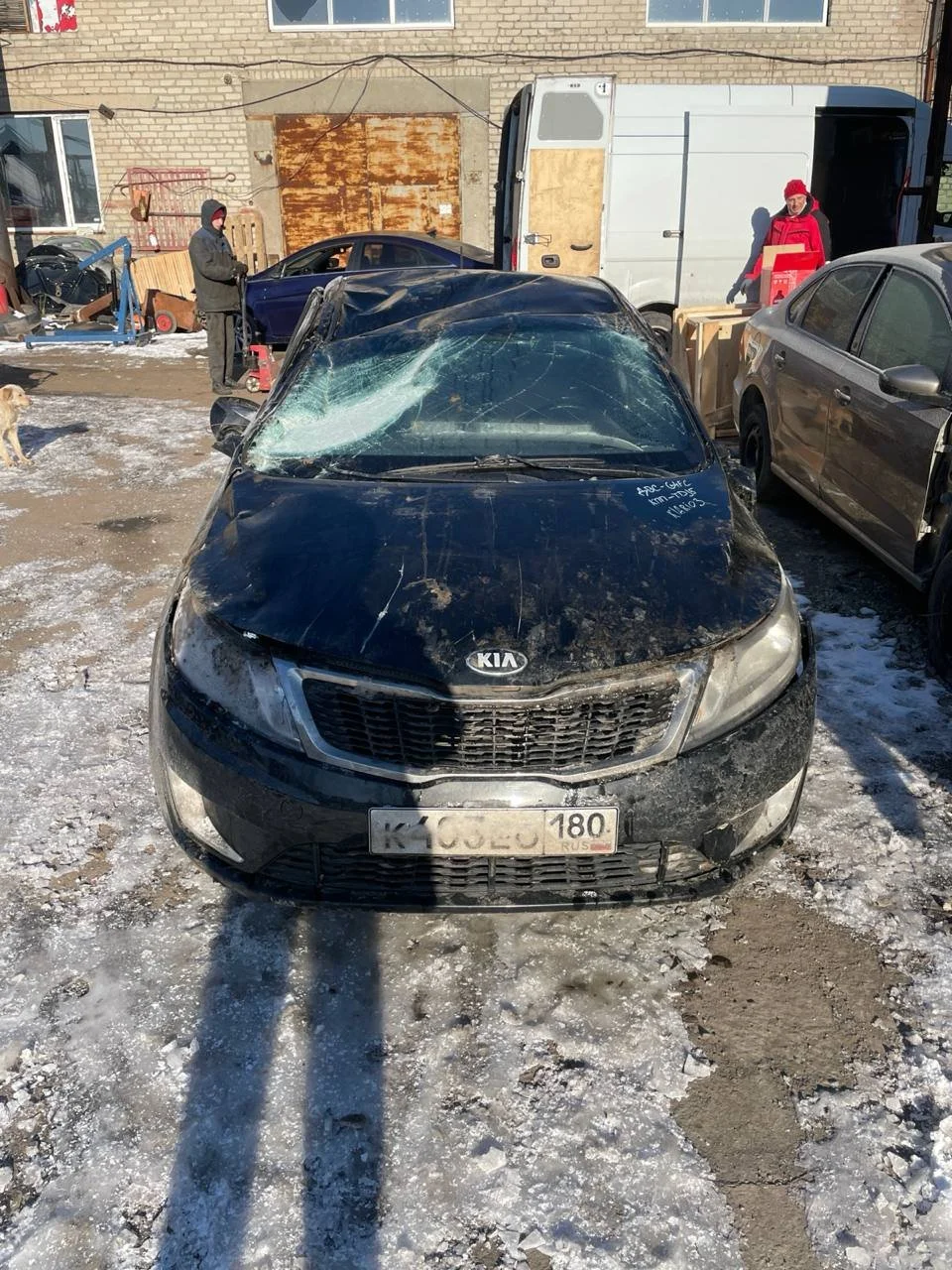 Продажа Kia Rio 1.6 (123Hp) (G4FC) FWD MT по запчастям