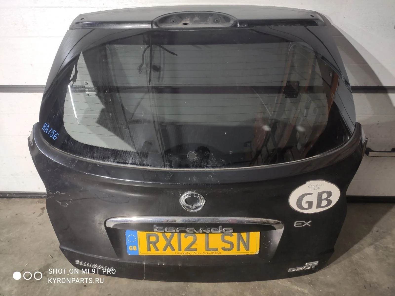 Крышка (задняя дверь) багажника SsangYong Actyon 2012 C200