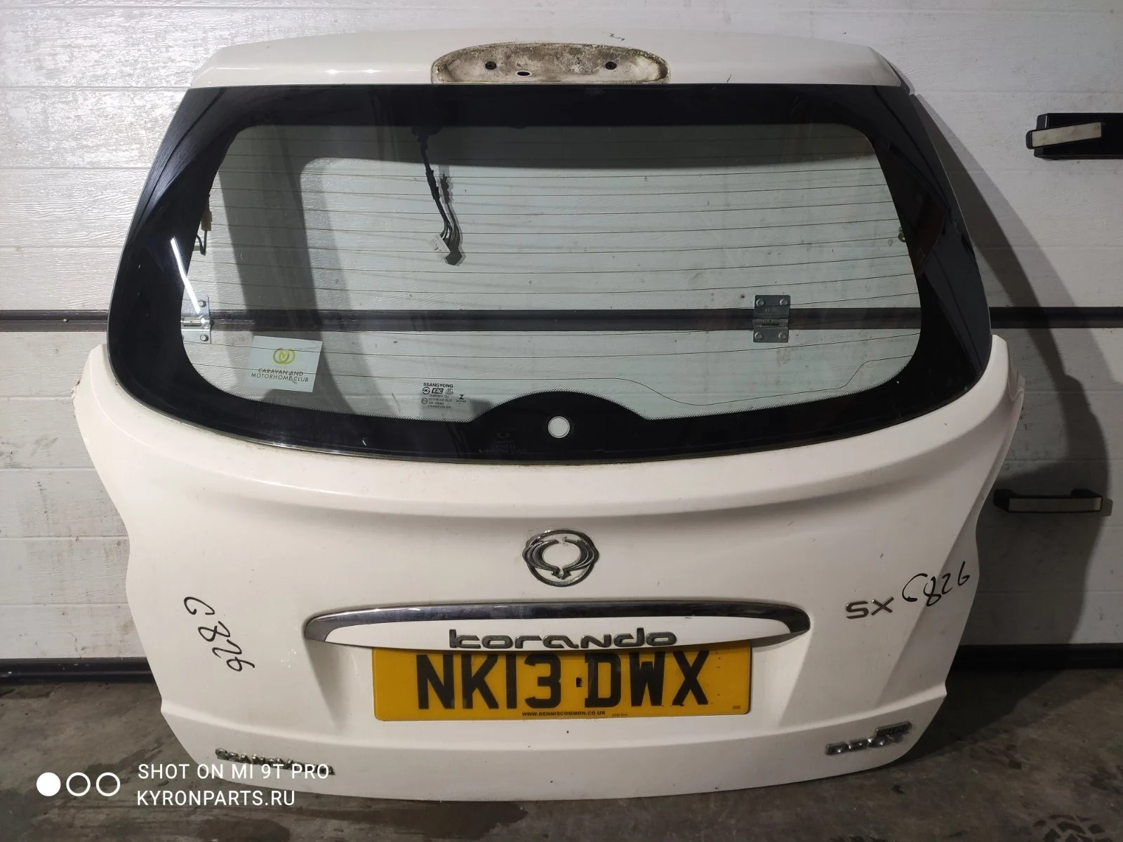 Крышка (задняя дверь) багажника SsangYong Actyon 2013 C200