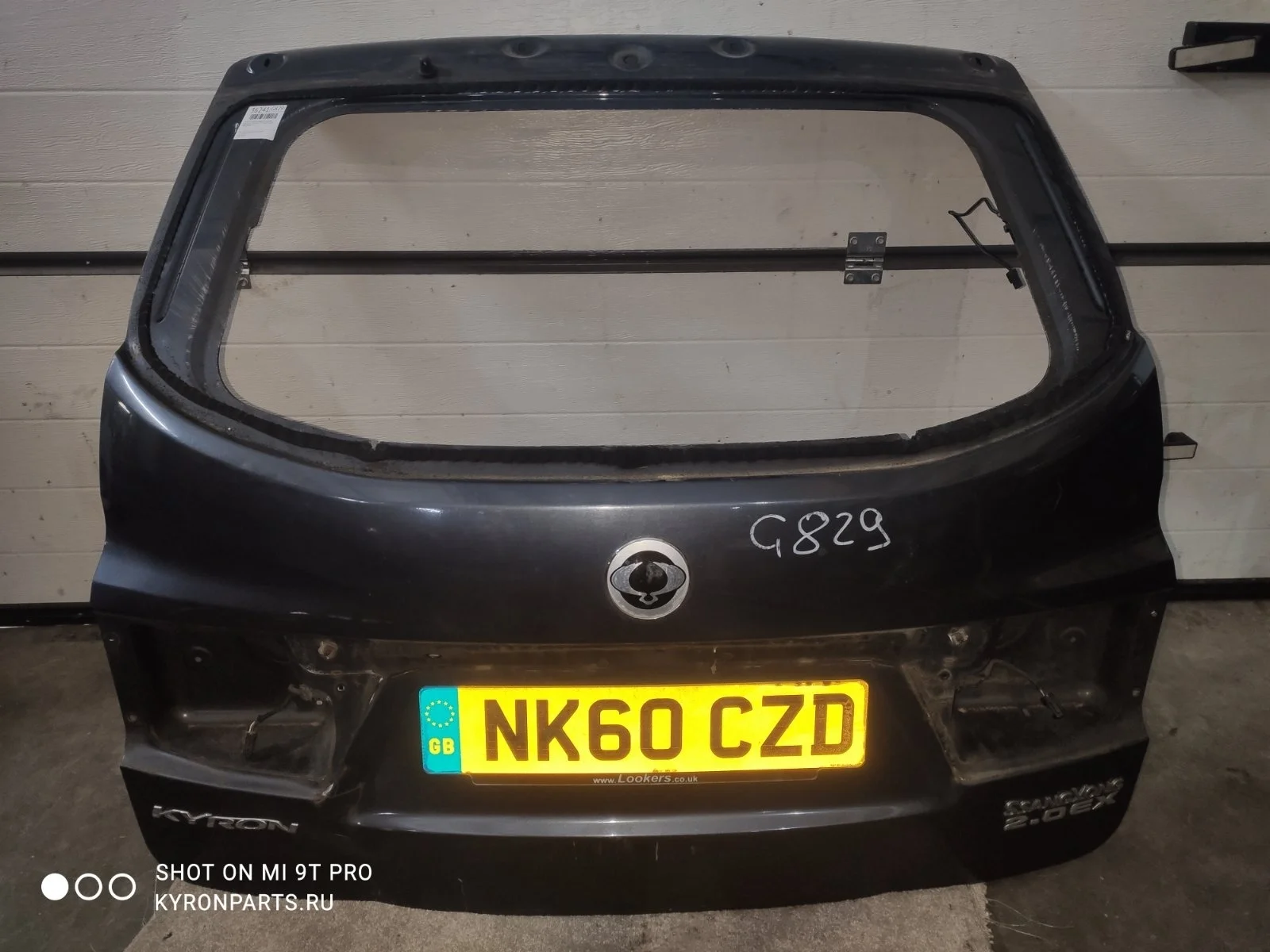 Крышка (задняя дверь) багажника SsangYong Kyron 2008 D130