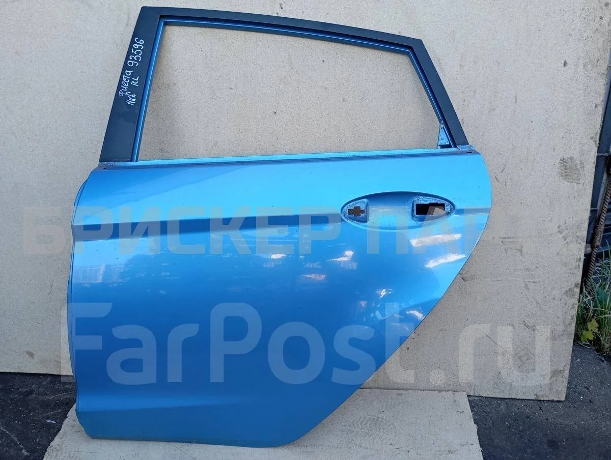 Дверь задняя левая Форд Фиеста MK6 (CB1, CCN)