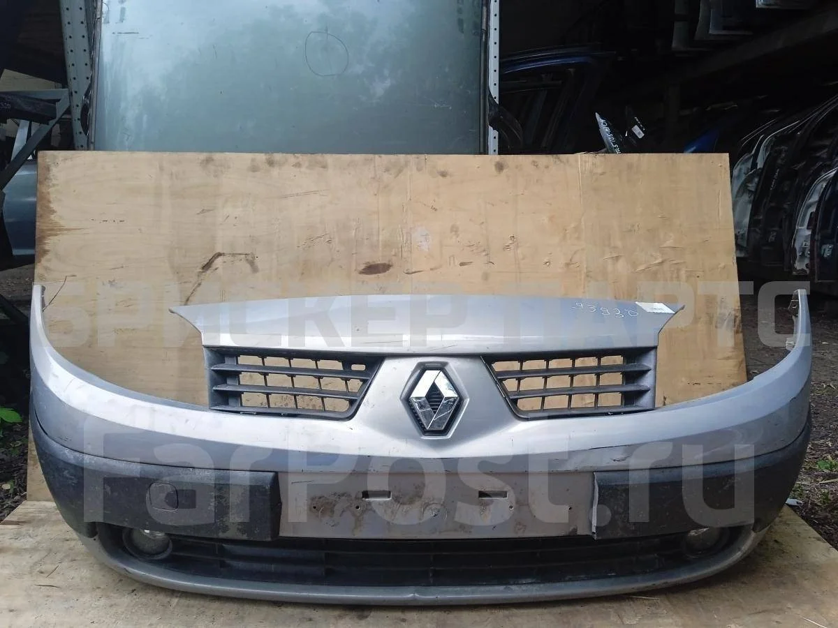 Бампер передний Рено Сценик 2