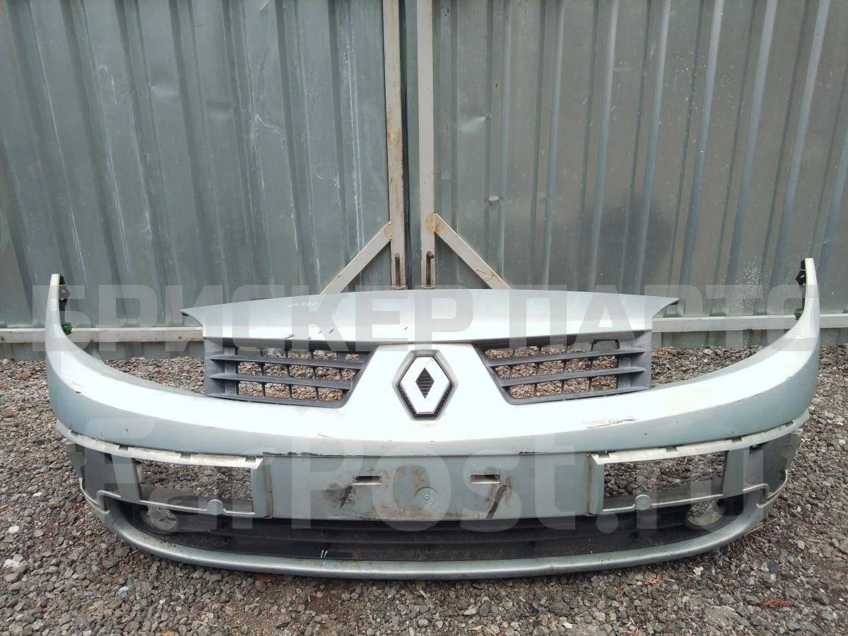 Бампер передний Рено Сценик 2