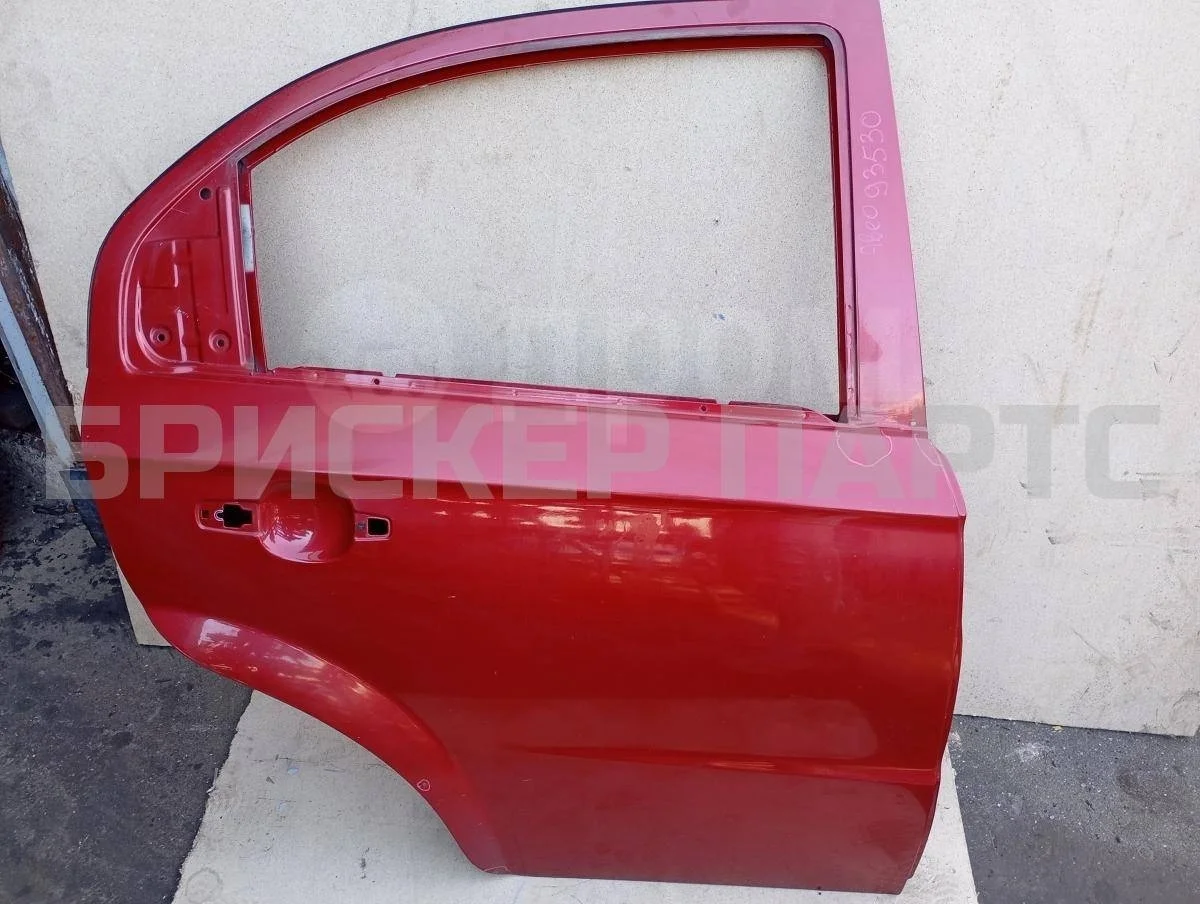 Дверь задняя правая Шевроле Авео 1  T250