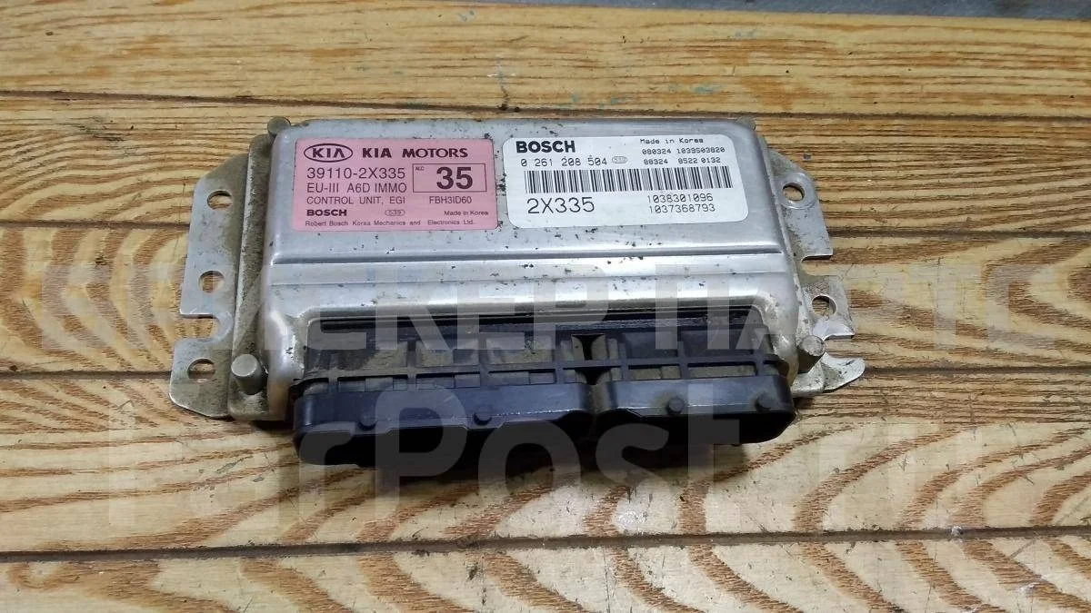 Блок управления ДВС Киа Спектра 1  SD